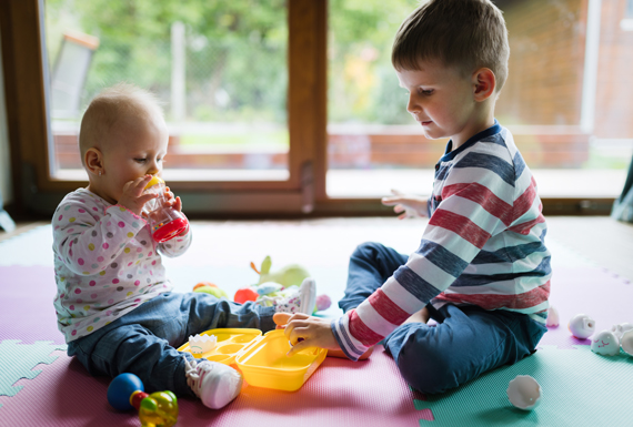 Children learning together
